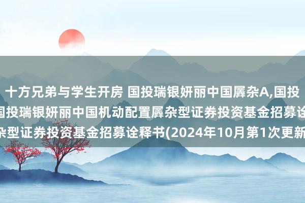 十方兄弟与学生开房 国投瑞银妍丽中国羼杂A,国投瑞银妍丽中国羼杂C: 国投瑞银妍丽中国机动配置羼杂型证券投资基金招募诠释书(2024年10月第1次更新)