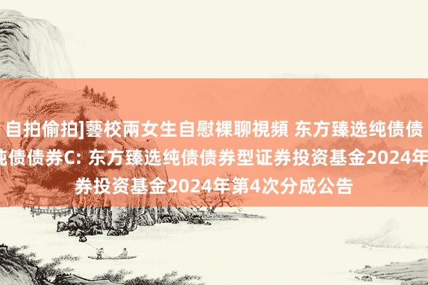 自拍偷拍]藝校兩女生自慰裸聊視頻 东方臻选纯债债券A，东方臻选纯债债券C: 东方臻选纯债债券型证券投资基金2024年第4次分成公告